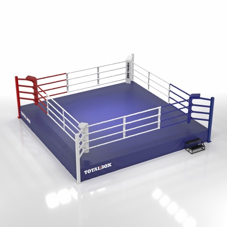 Купить Ринг боксерский Totalbox на помосте 0,5 м, 7х7м, 6х6м. в Азове 