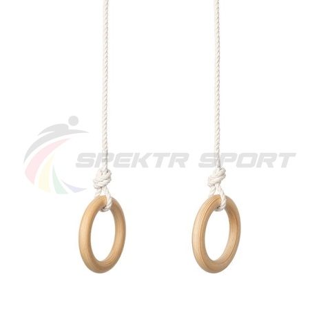 Купить Кольца гимнастические деревянные (фанера 18 мм, покрытие: эмаль, лак или пропитка) в Азове 