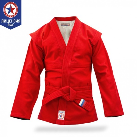 Купить Куртка для самбо "Атака" ВФС (подкладка, пояс)  р 36-48 в Азове 