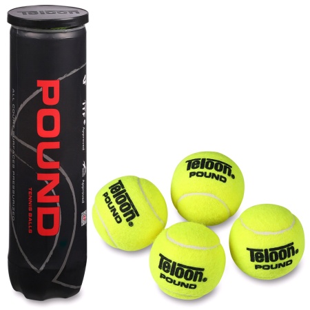 Купить Мяч для большого тенниса Teloon 828Т Р4  (4 шт) в Азове 