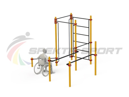 Купить Спортивный комплекс для инвалидов-колясочников WRK-D18_76mm в Азове 
