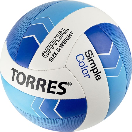 Купить Мяч волейбольный Torres Simple Color любительский р.5 в Азове 